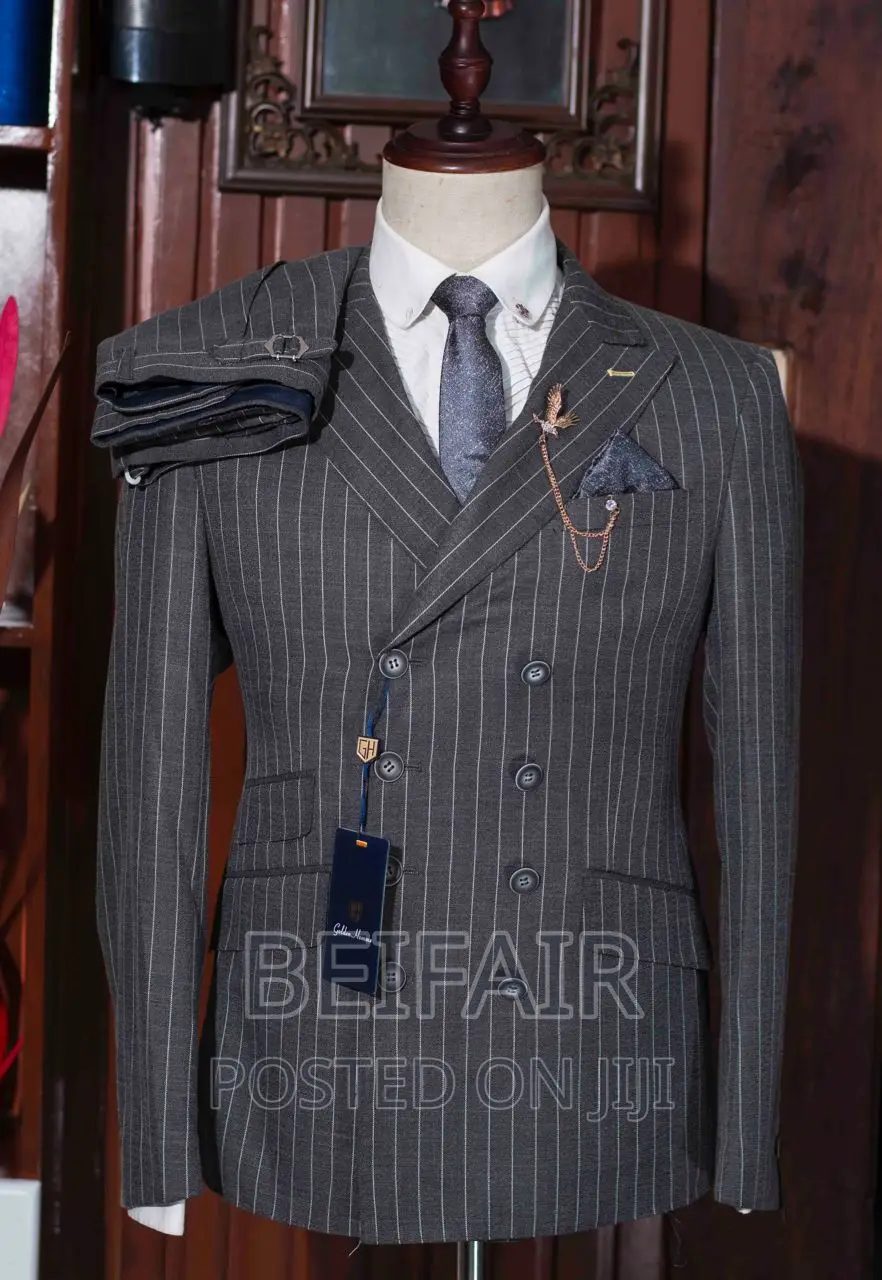 Six Buttons Suits | Suti Za Kiume
