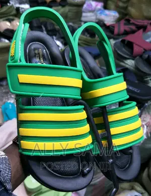 Unisex Bottega Venetta Color Gree Yellow Material Rubber
