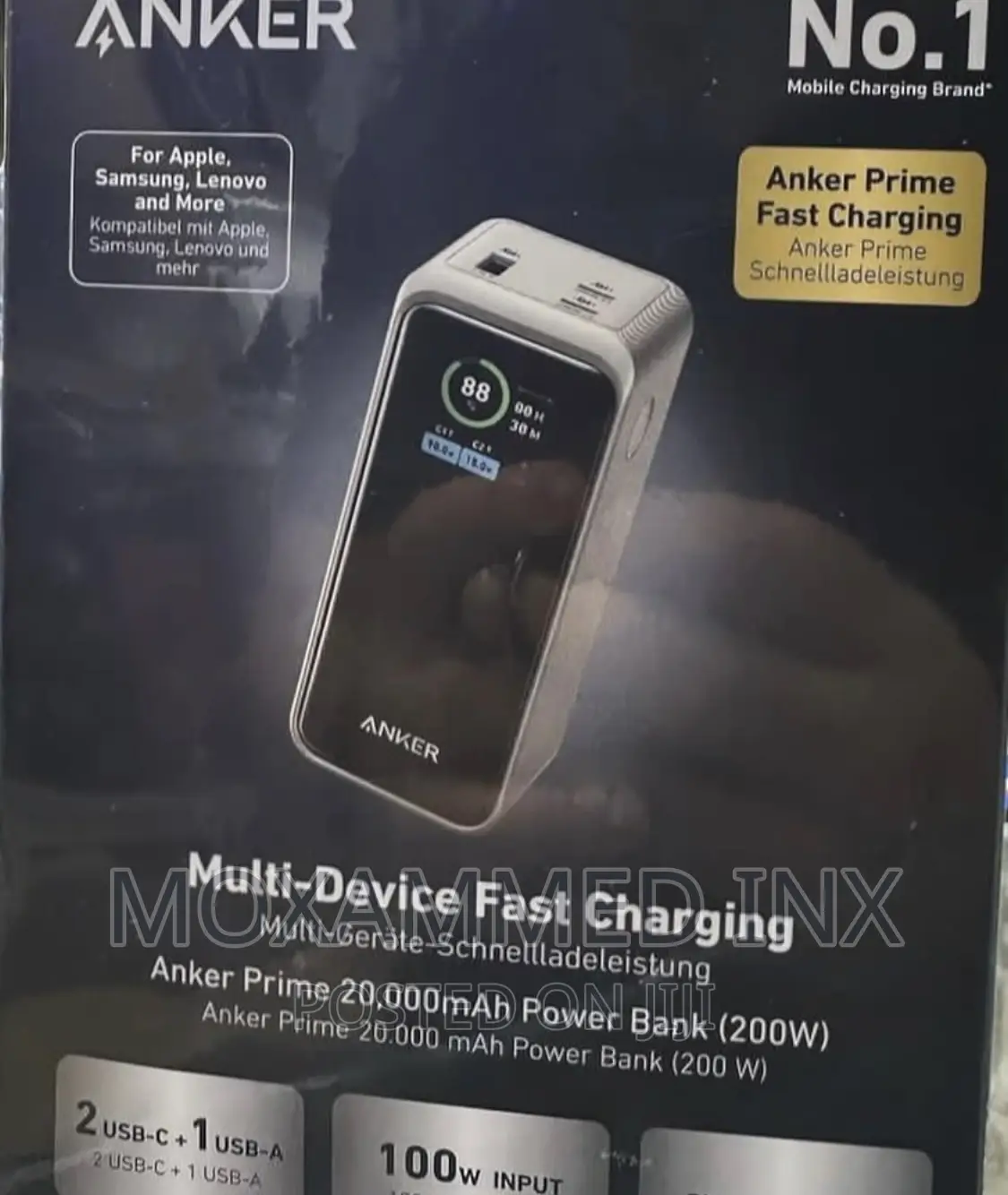 Anker Prime 20000mah