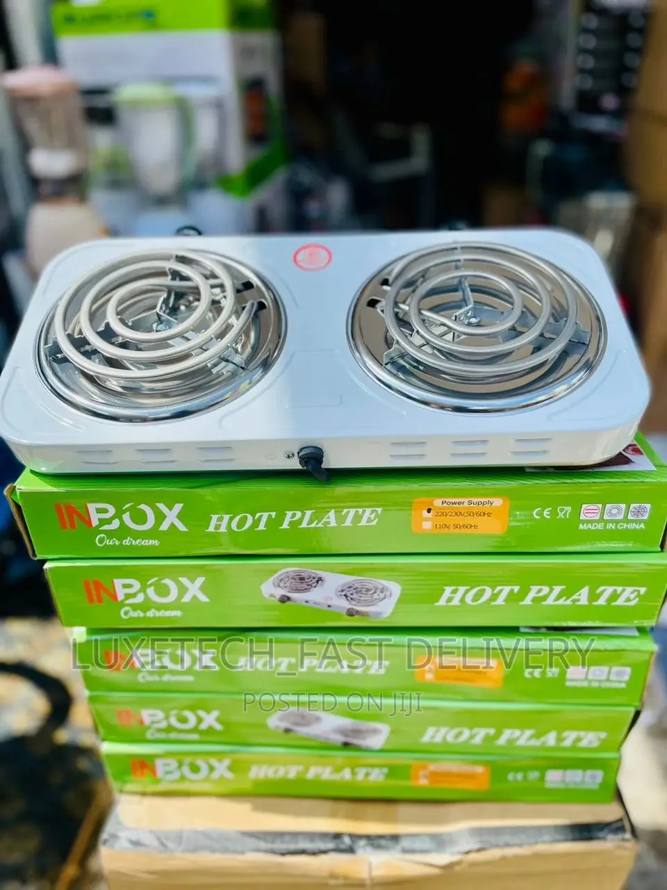Electric Stove 2 Hot Plates
