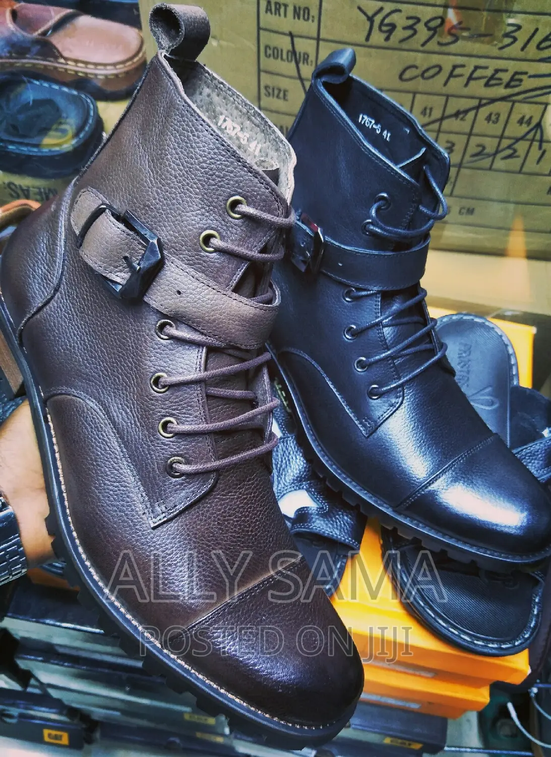 Bellonear Travolta Coffee Material Leather Original