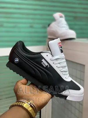Puma Roma Sneakers Black White