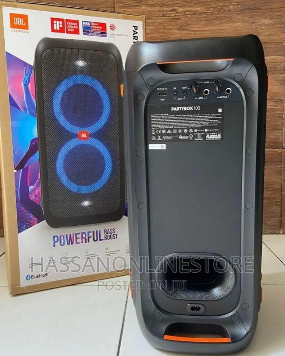 JBL Partybox 100 Portable 160W Wireless Speaker