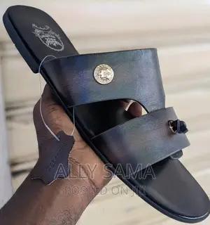 Bellonar Mens Open Shoes Coffee