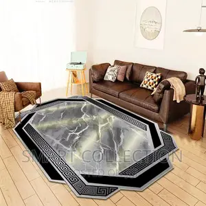 Area Rug Wit Light Luxury Marble Pattern for Home 7ft*9ft