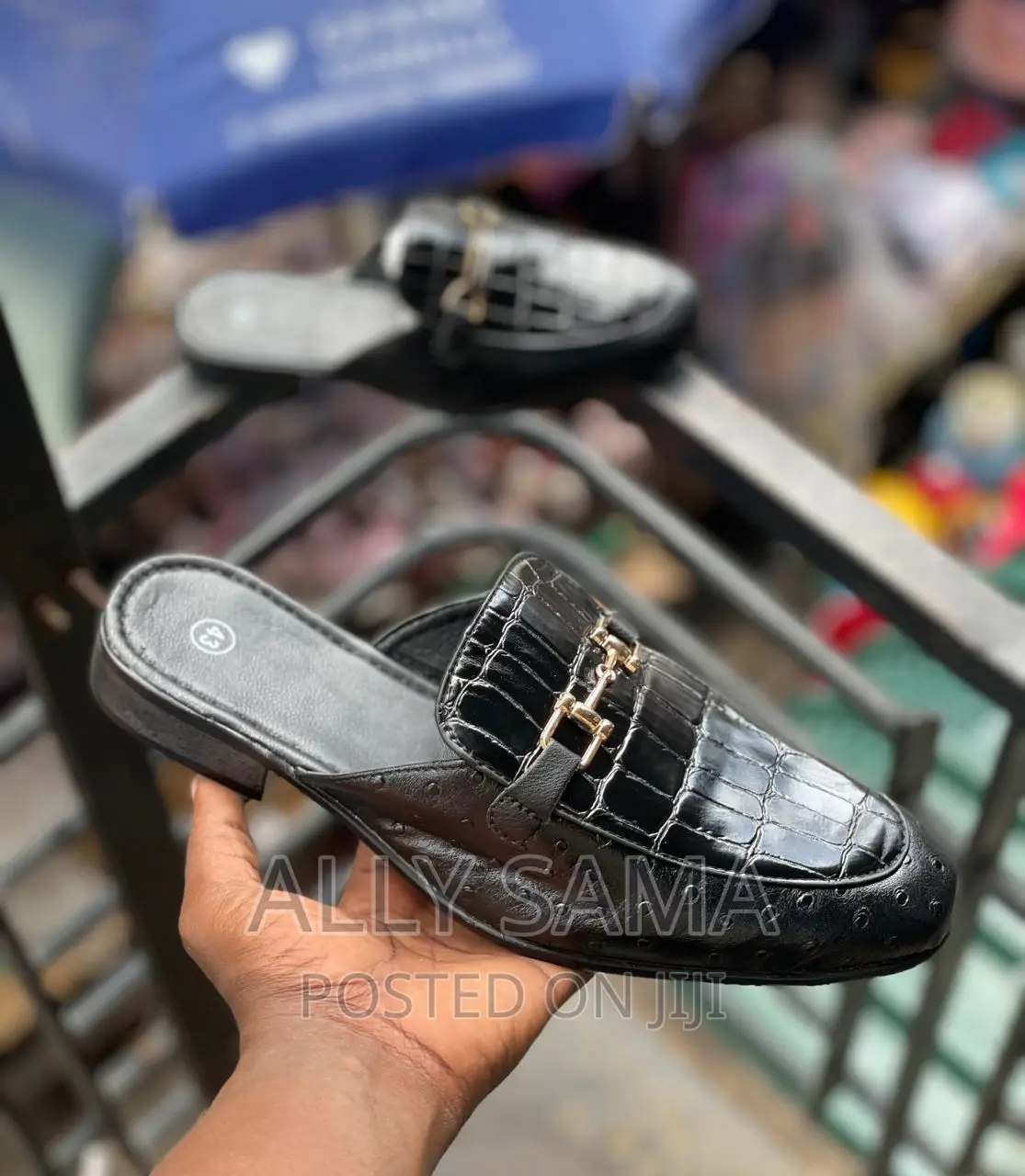 Loafers Black Fauxleather Alchok