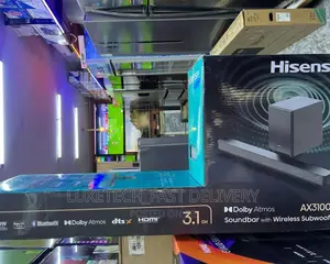 Hisense Wireless Soundbar Music 280watts With Dolby Atmos