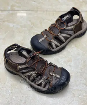Open Shoes Brown Good Quality