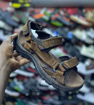 Mens Open Shoes Material Leather