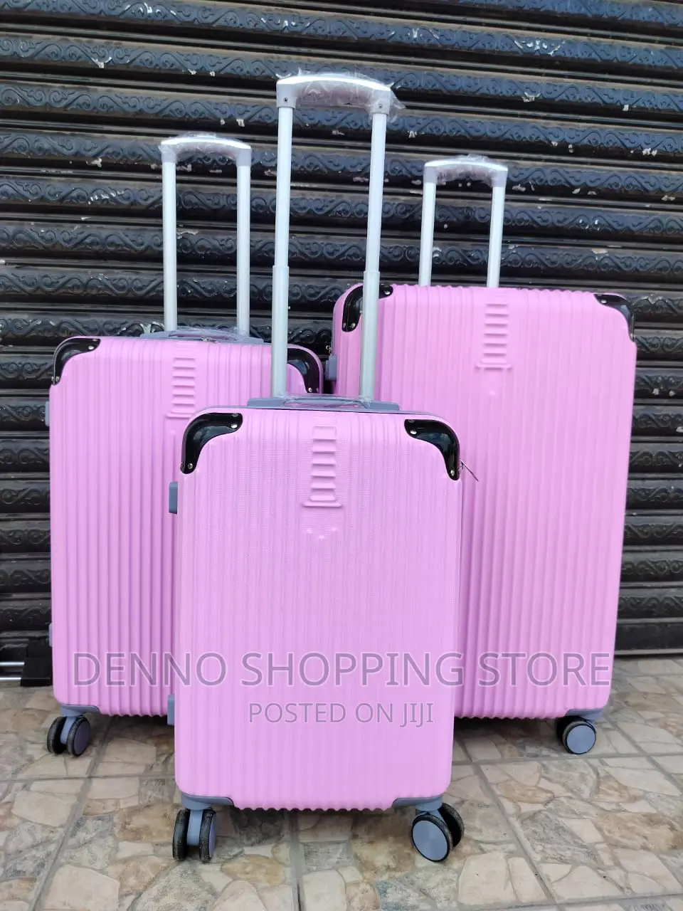 3pcs Set Pink Bags