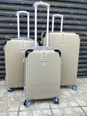 Travelling Bags 3pcs Set Cream Color