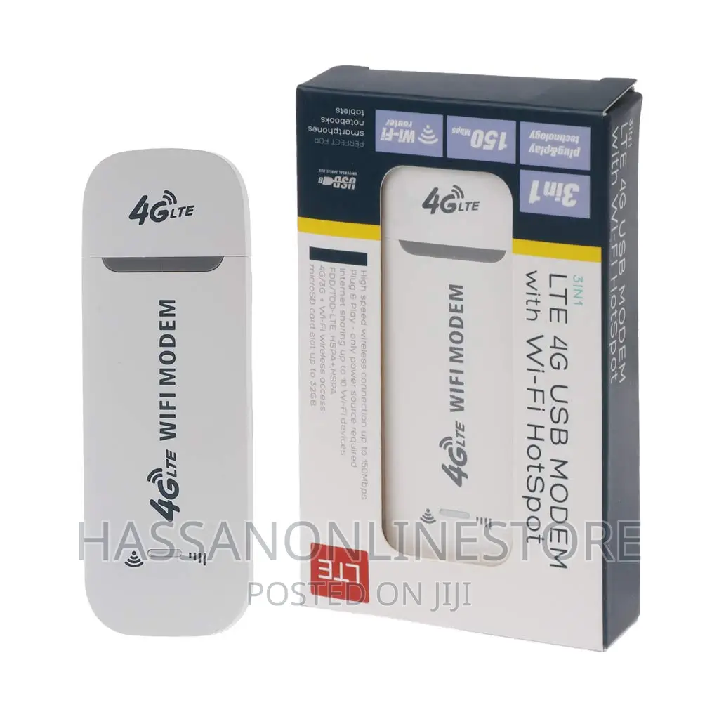 3 in 1LTE 4G USB Modem With Wifi Hotspot