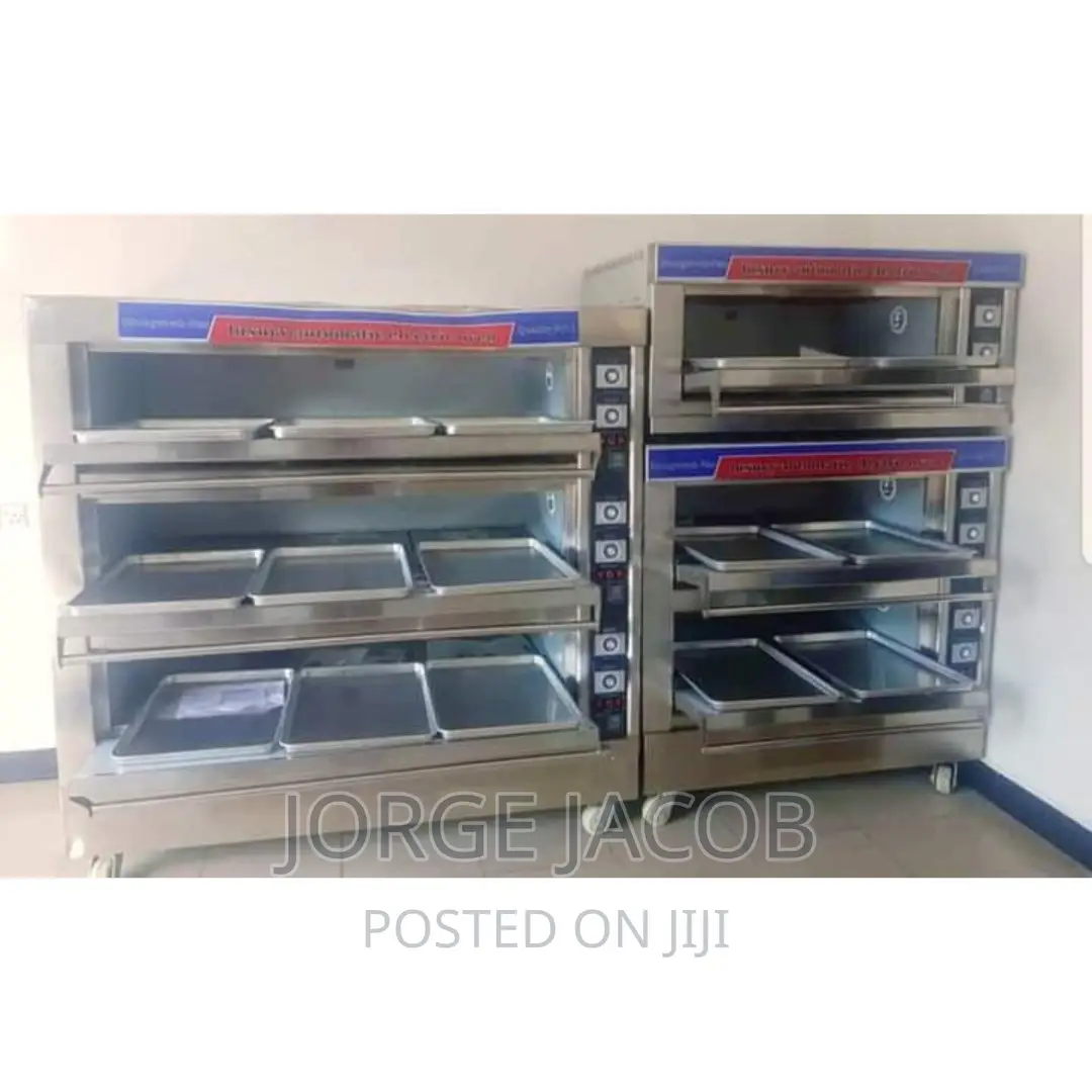 Commercial 3 Deck 9 Trays Electric Oven