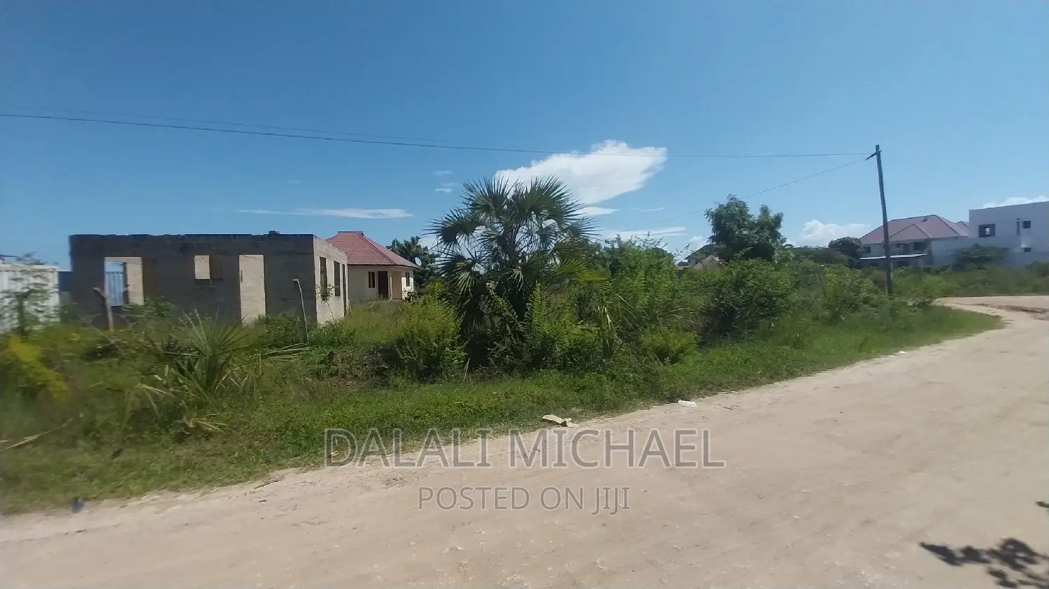 Corner Plot for Sale Mbweni .