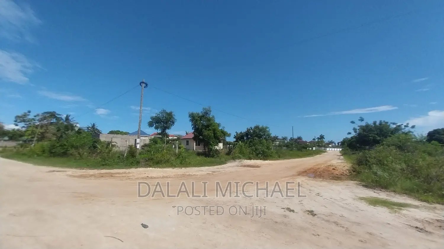 Corner Plot for Sale Mbweni .