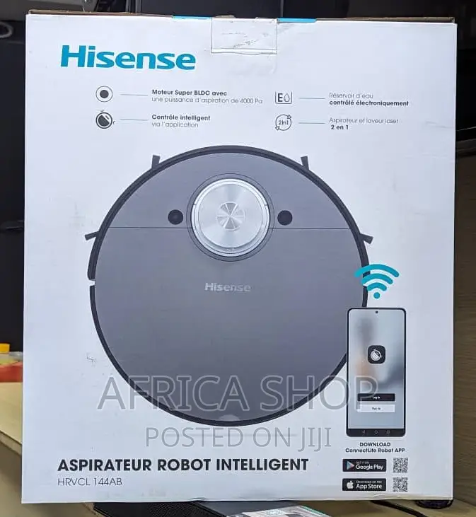 Hisense HRVCL144AB Robot Vacuum Cleaner