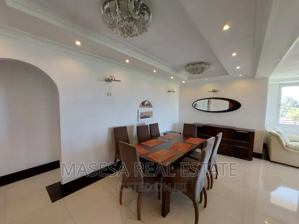Furnished 3bdrm Penthouse in Mikocheni for rent