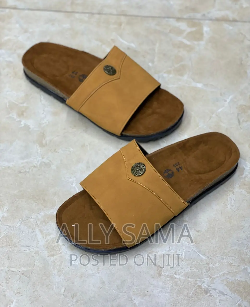 Mens Sandals Timberland Brown Leather