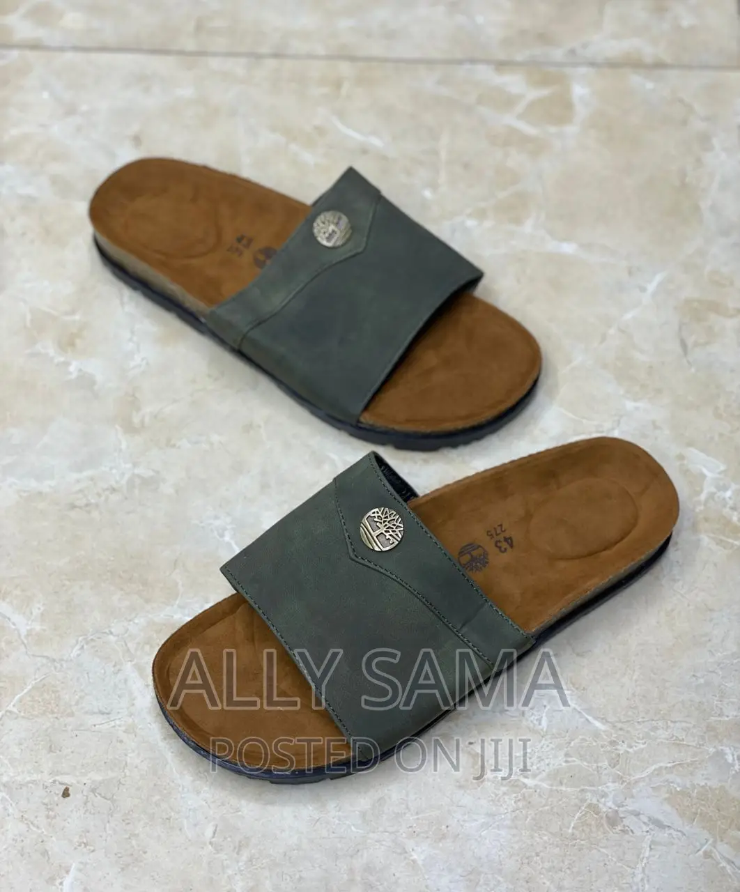 Mens Sandals Timberland Brown Leather