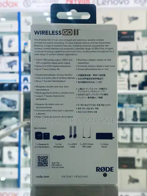 Rode Wireless Go Ii Microphone