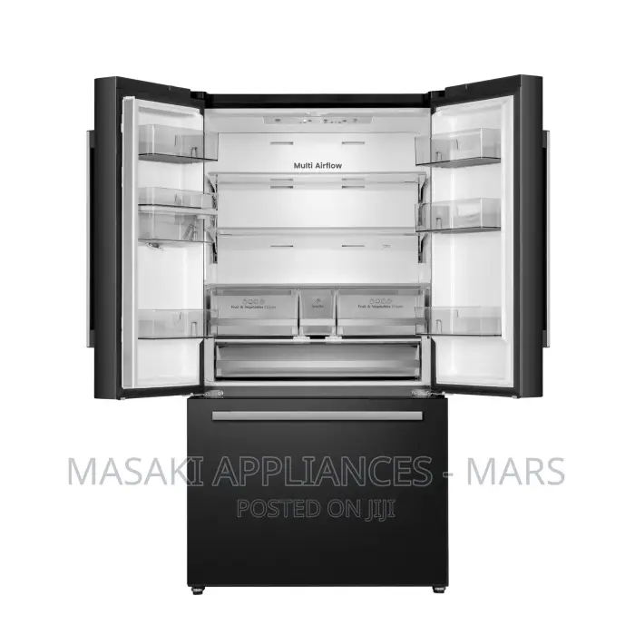 New Hisense 585l Fridge Freezer French Door | H760fsbwd-Wd