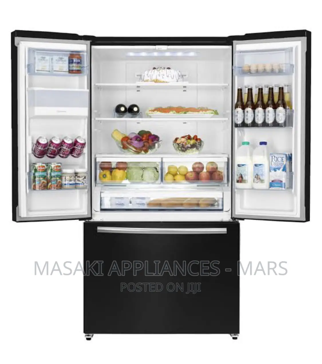 New Hisense 585l Fridge Freezer French Door | H760fsbwd-Wd