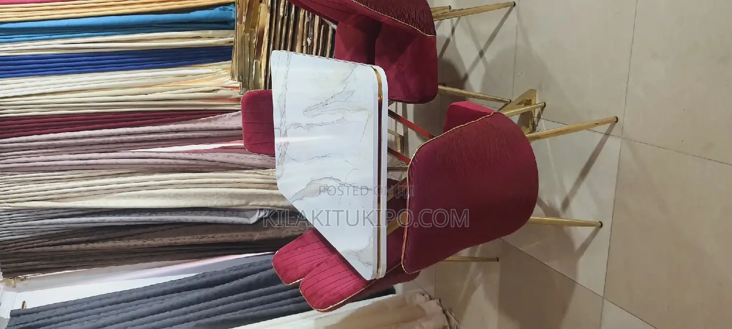 Dinning Table With Marble Made in Turkey