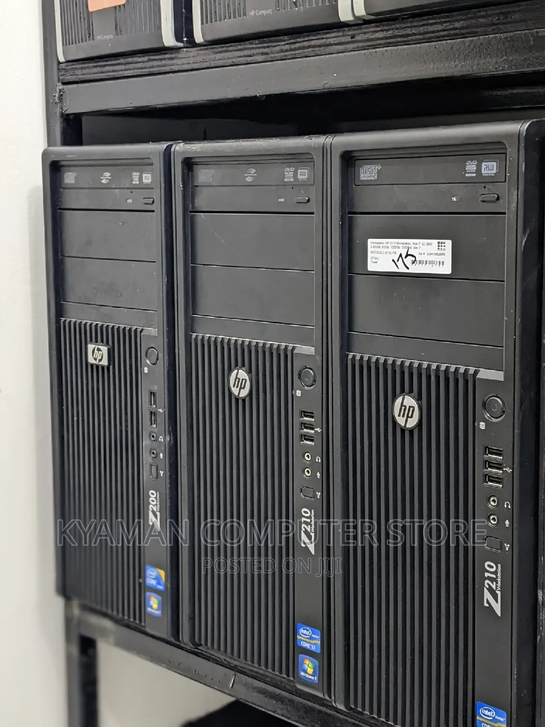 Desktop Computer HP Z210 4GB Intel Core I5 HDD+SSD 500GB