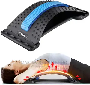 Photo - Back Stretcher With, Chest Expander, Lumbar Back Pain Relief