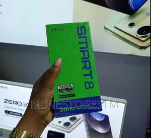 New Infinix Smart 8 128 GB Black