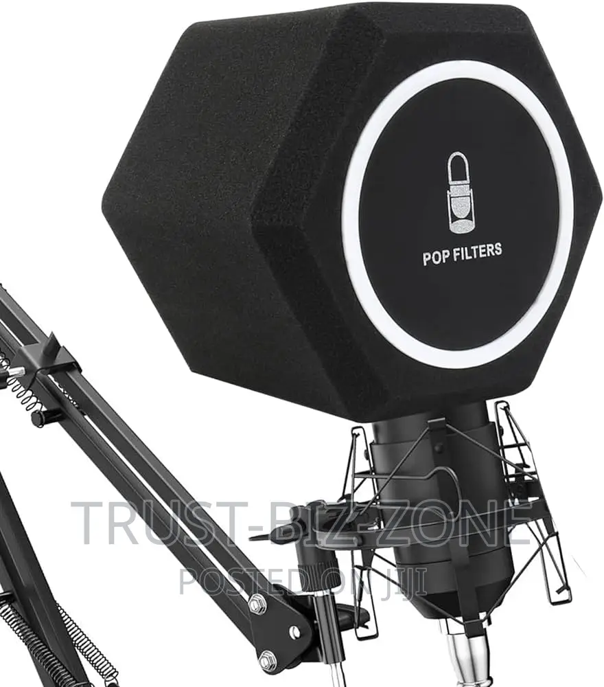 Studio Mic Screen Vocal Booth