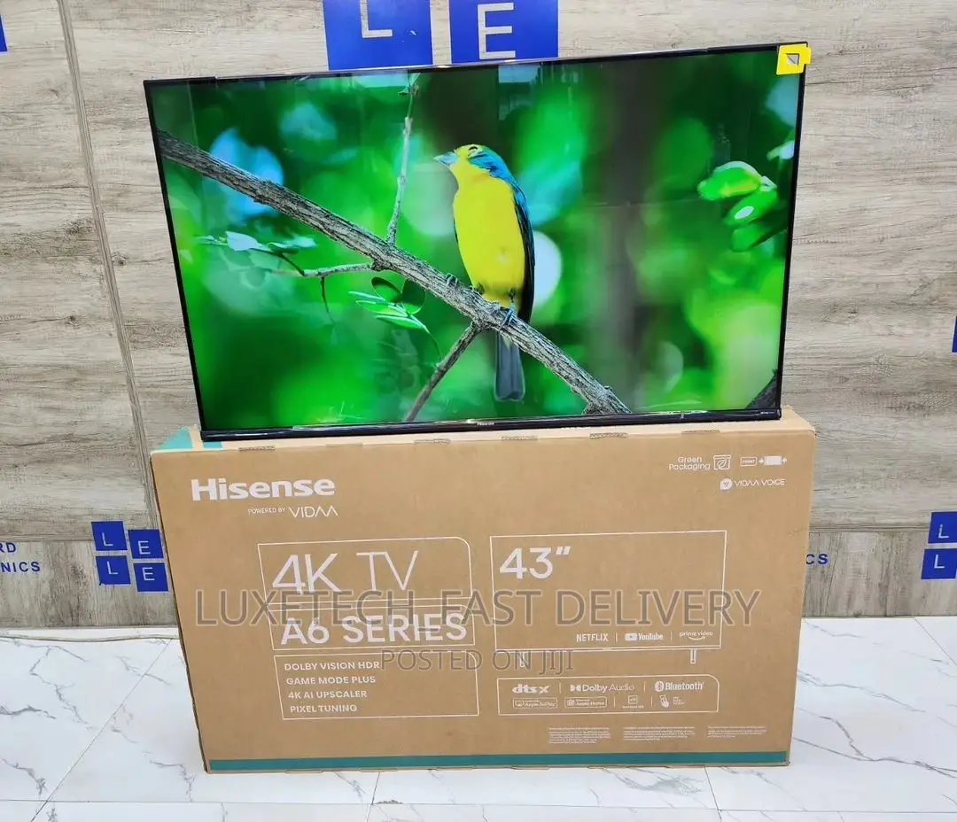 Hisense 43 Inches Smart Uhd Tv High Resolution