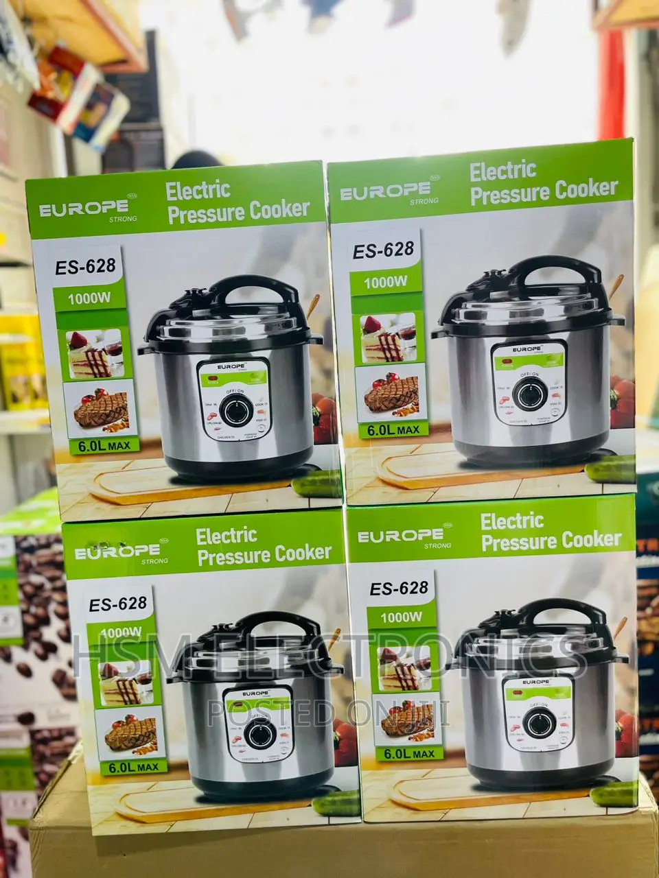 Europe Pressure Cooker ES-628 (1000W)