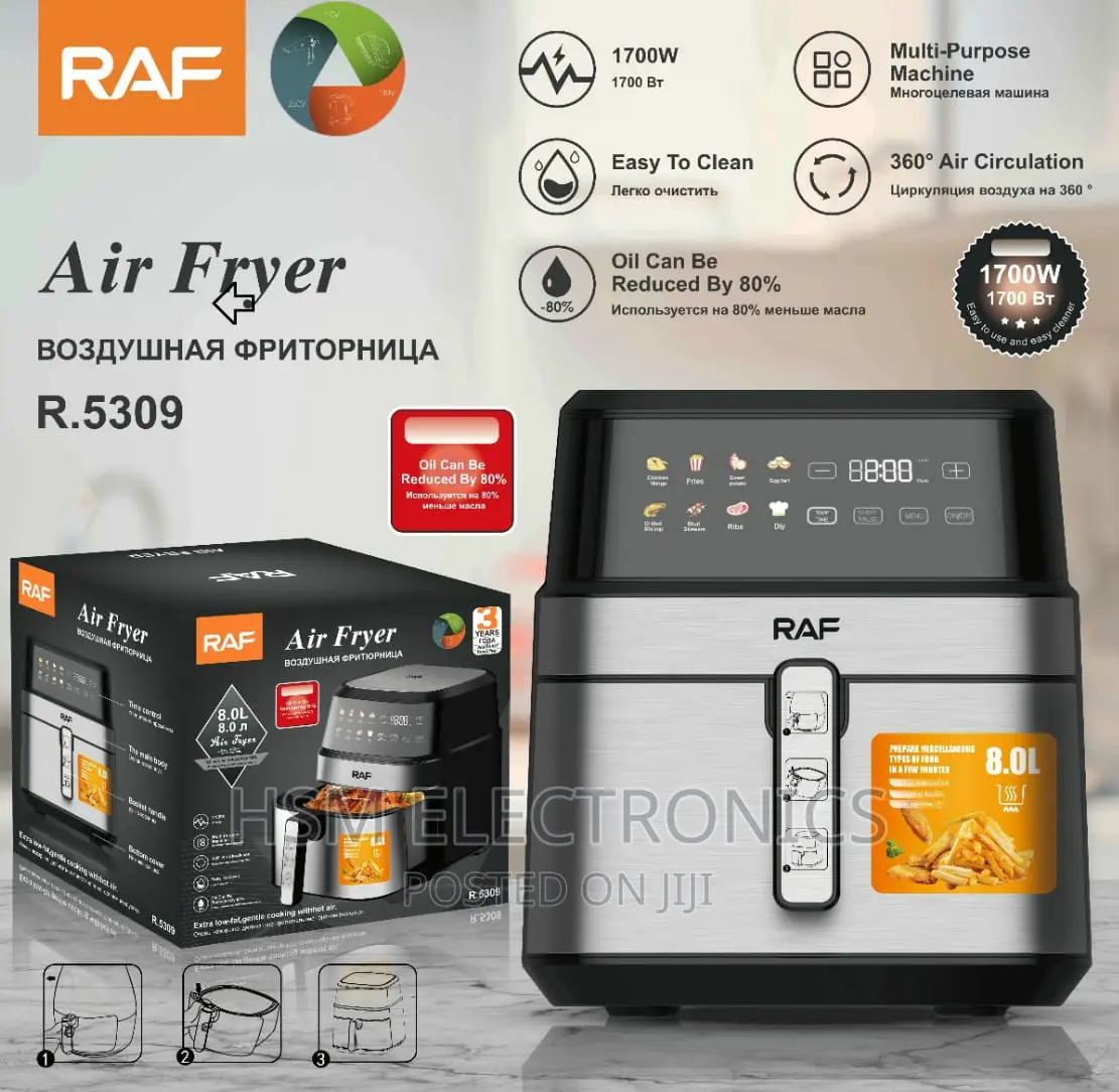 Air Fryer 8L RAF R.5309