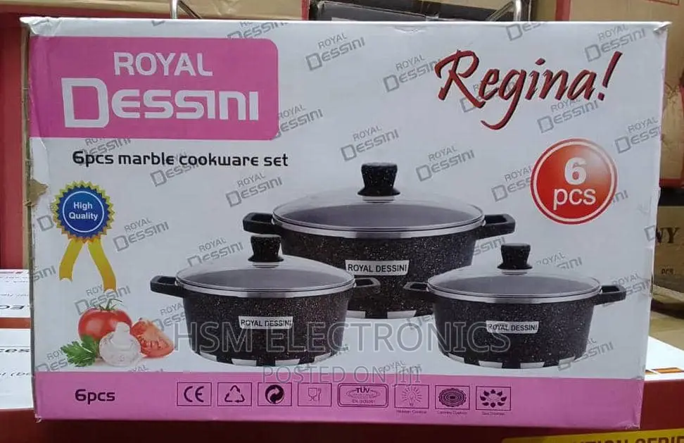 Royal Dessini Marble Cookware