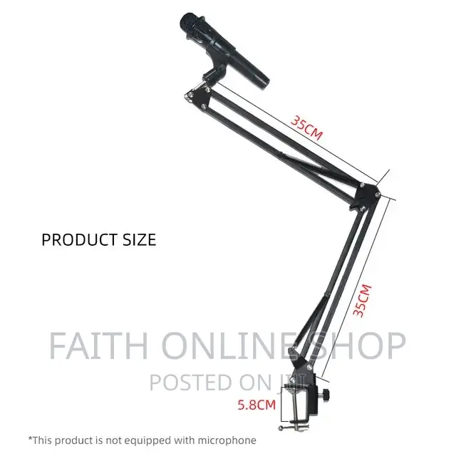 Flexible Arm Stand Suspension Microphon