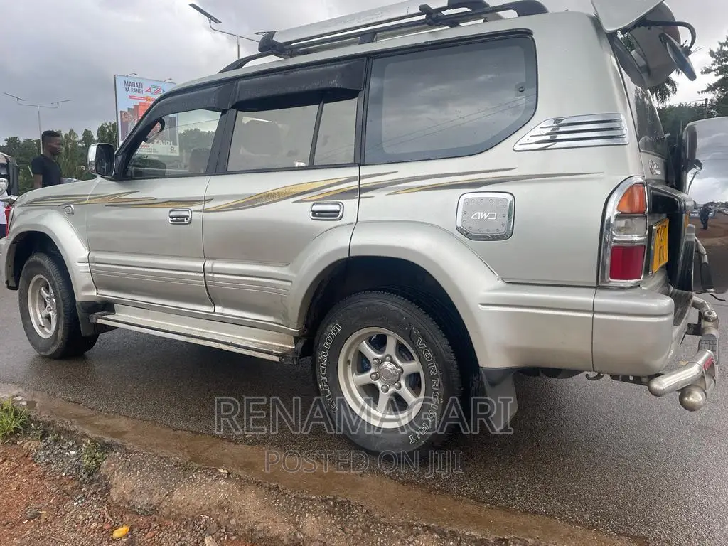 Toyota Land Cruiser Prado 1998 Silver