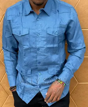 Mens Shirt Plain 4pocket Quality