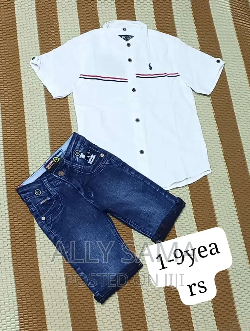 Kids Fashion Full Short Shirt