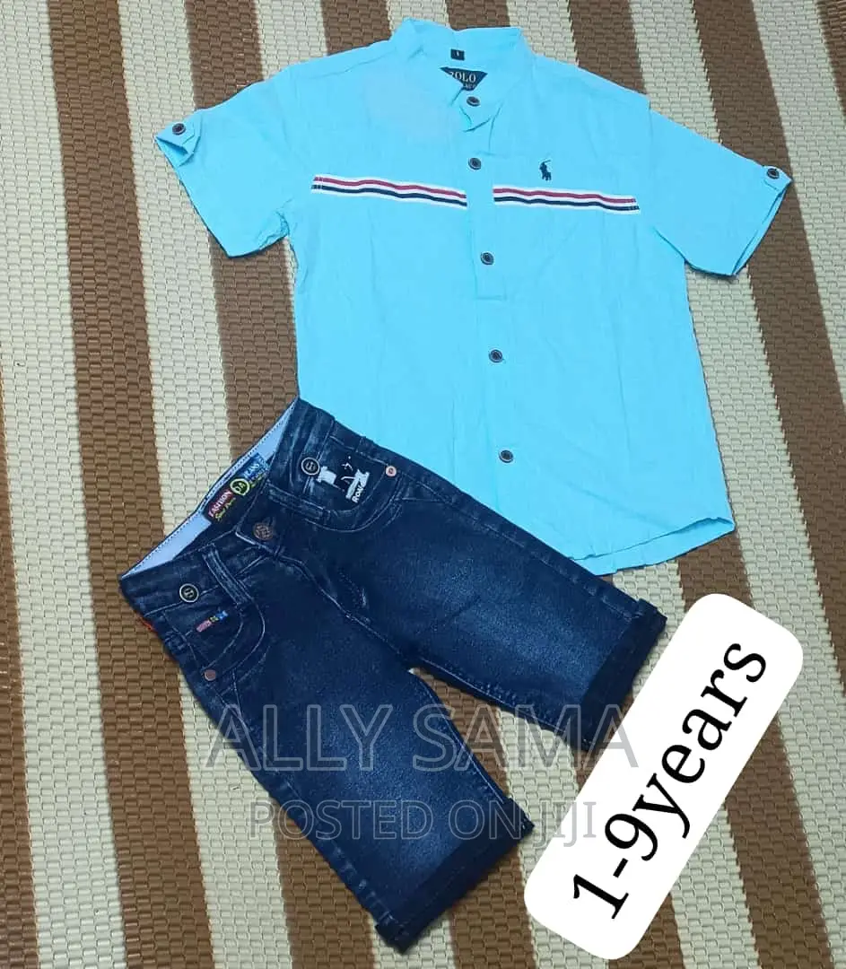 Kids Fashion Full Short Shirt