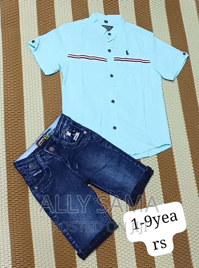 Kids Fashion Full Short Shirt