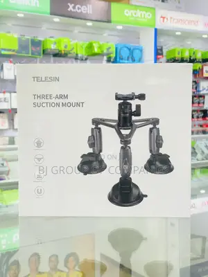 Telesin Three Arm Suction Cup