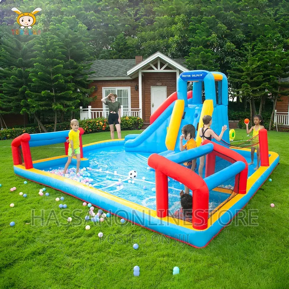 Doctor Dolphin Inflatable Castle Bounce House Bouncer