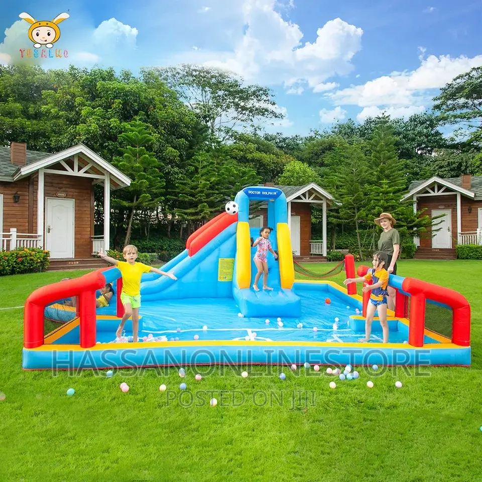 Doctor Dolphin Inflatable Castle Bounce House Bouncer