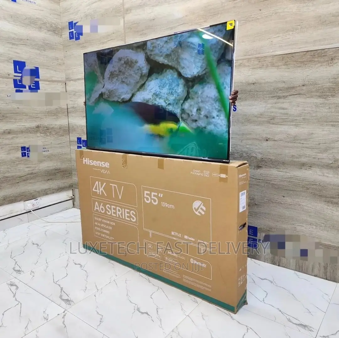 Hisense 55 Inches Smart Uhd TV High Resolution