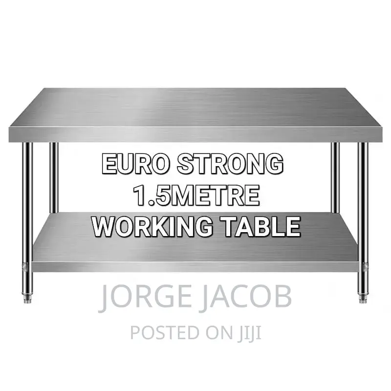 Stainless Steel Working Table 1.5 Metre