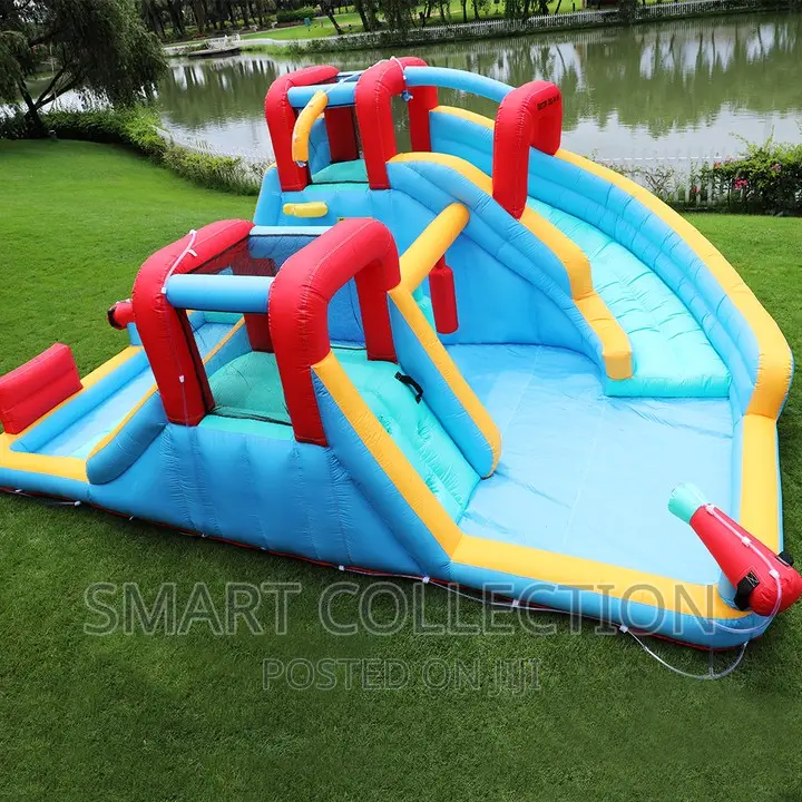 Giant Inflatable Water Slides for Packs or Backyard