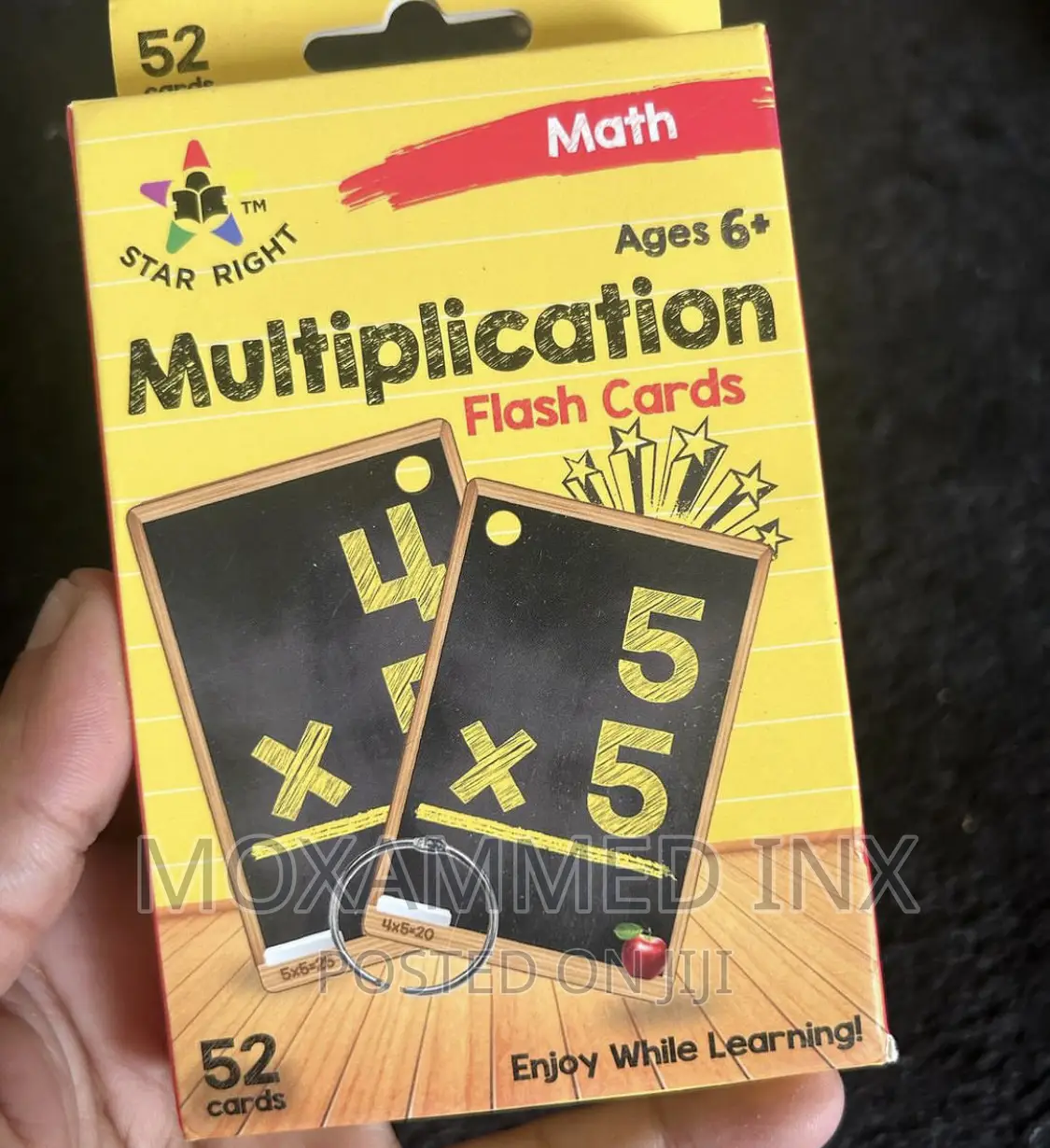 Math Multiplication Flash Cards in Ilala Toys, Moxammed Inx Jiji.co.tz