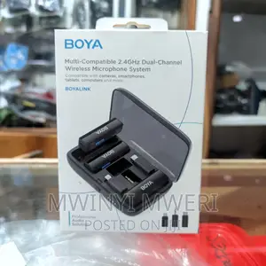 BOYA BOYALINK 2-Person All-in-One Wireless Microphone System
