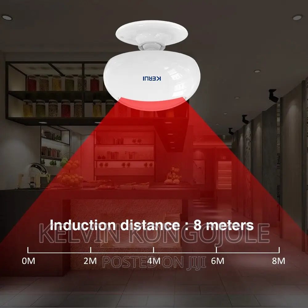Wireless Motion Sensor Door Bell and Security Alarm